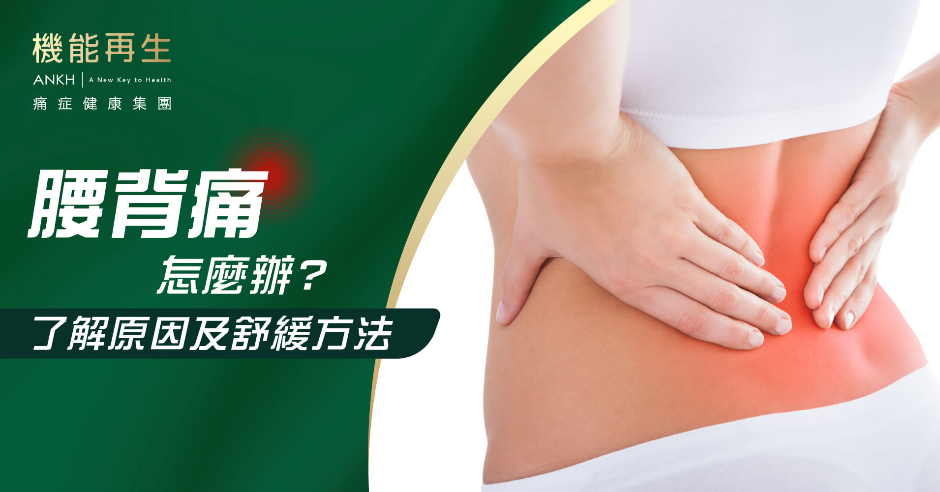 一文看清腰痛原因及舒緩方法_ANKH機能再生